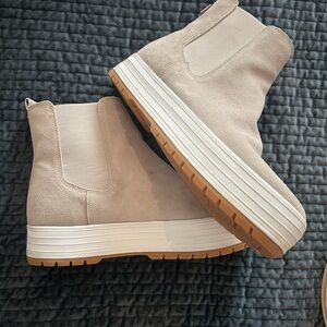 Keds Beige Ankle Boots